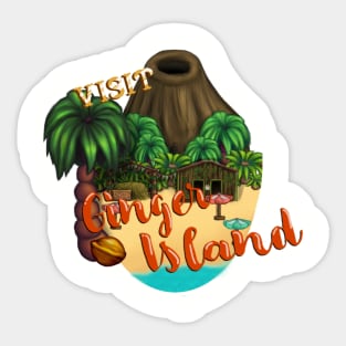 Visit Ginger Island Sticker